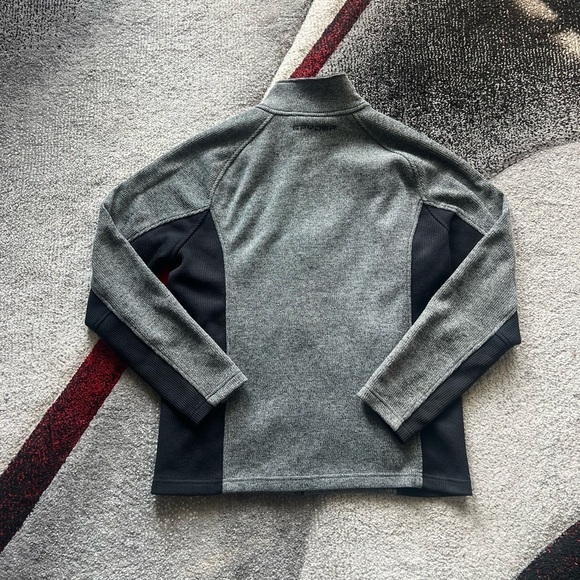 Spyder Men’s Speed Stretch Charcoal Gray Zip Up Jacket - Picture 5 of 6